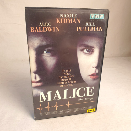 Malice eine intrige vhs - eine,