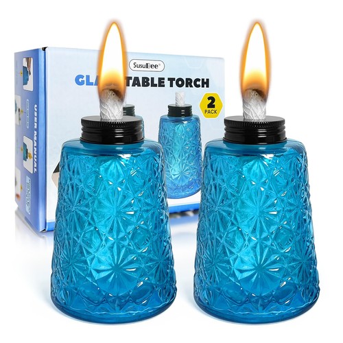 Glas öllampe tisch fackel - Öllampe,