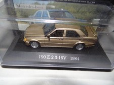 DE AGOSTINI MERCEDES BENZ 190 E 2.3-16V 1984 MODELLAUTO 1:43 SAMMLER MODELL