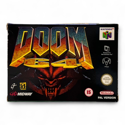 N64 nintendo doom 64 - 64, uk