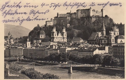 Salzburg altstadt mit salzach - altstadt,