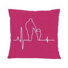 Kissen mit Spruch und Füllung