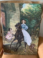 Ölgemälde Öl Bild Gemälde signiert Ölbild Landschaft ca.   70 x 50cm