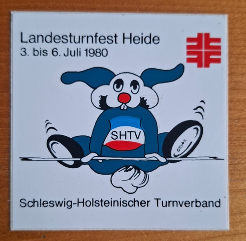 Aufkleber landesturnfest - aufkleber, "landesturnfest
