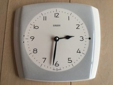 Vintage Kienzle Küchenuhr Küchenwanduhr pastell 50ties 60ties shabby Rockabilly