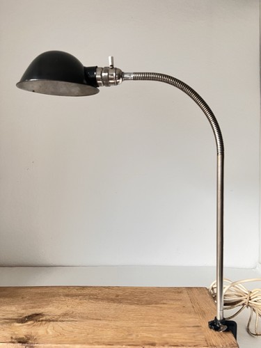 Alte werkstattlampe klemmlampe - alte,