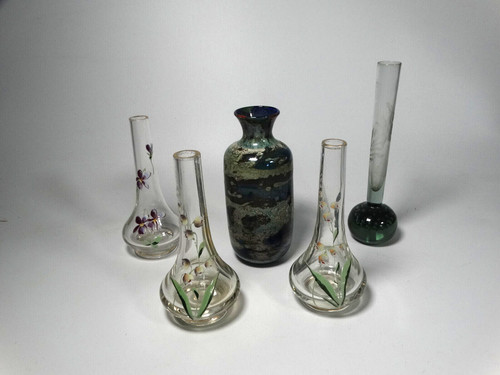 Konvolut glas vase flasche - konvolut,