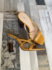 ZARA Pantolette mit transparentem Absatz Gr. 36 ***neu & ungetragen***