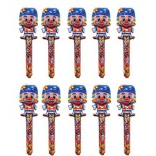 10x Folienballon Clown Helium