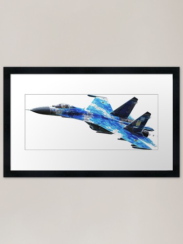 Suchoi gerahmter - su-27,
