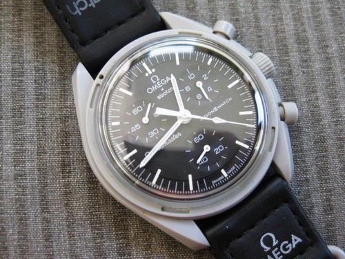 Omega swatch speedmaster - swatch,