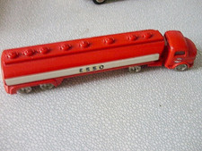 Vintage Lego  Esso  Tanker Sattelschlepper LKW Rot 1:87 Modellauto