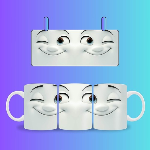 Kaffeetasse zwinkerndes - kaffeetasse,