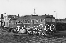 PE-Foto ca. 10x15 DR 120 010 Pasewalk 1975 - Taigatrommel BR 120 V 200