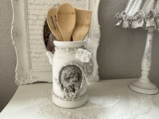 Shabby küchendeko milchkanne - shabby,