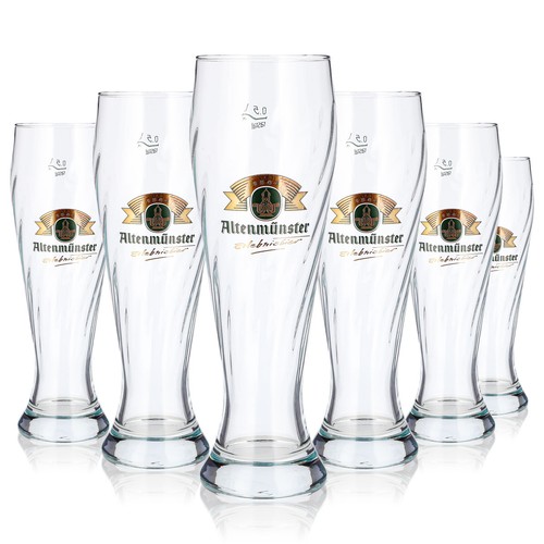 Altenmünster bier glas - 6x,