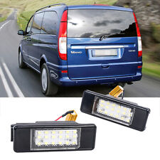 Passt für Mercedes-Benz Viano W639 Bj. 2003-2014 LED Kennzeichenbeleuchtung