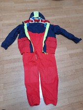 HELLY HENSEN SEGELANZUG Damen Small Rot Gebraucht 