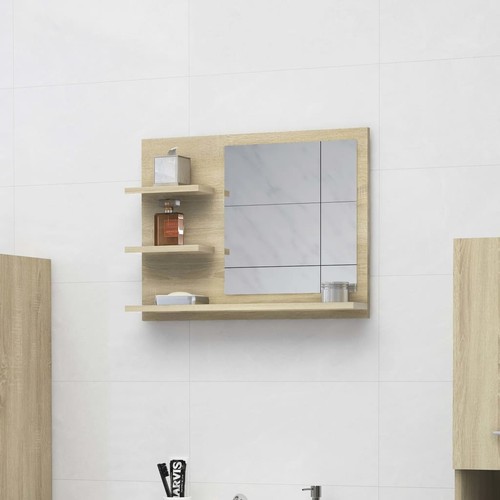 Spiegelschrank eiche anthrazit - spiegelschrank,