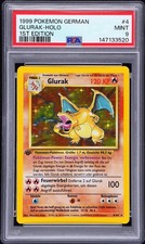 Psa glurak holo 1st - psa,