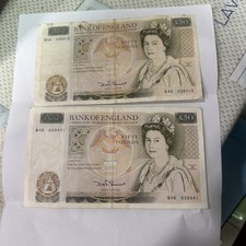 Bank of England £50 Schein