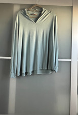 NEU: TCM Tchibo Damen Langarmshirt Shirt Bluse in Eisblau Größe 44