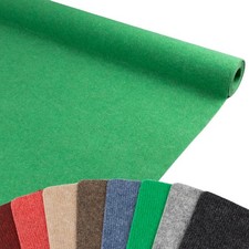 Eventteppich RIPS MALTA Grün Messeteppich Läufer Hochzeitsteppich versch. Größen