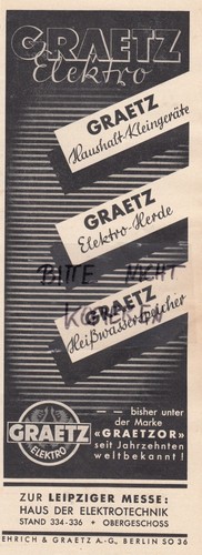 Berlin werbung 1939 ehrich - ehrich, &