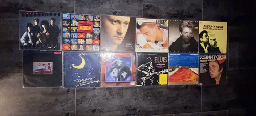 Vinyl schallplatte sammlung - vinyl, lp