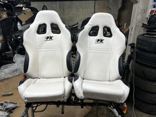 FK Sportsitze Weiß Schwarz