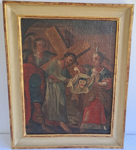 öl auf leinwand 18 - Öl, 17