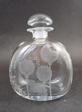 Glashütte EISCH Karaffe mit Künstlersignatur