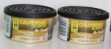 California Car Scents Duftdosen 2 Stück + 2 Deckel Lufterfrischer Wählbar