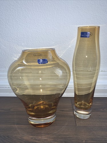 Villeroy boch 2 glasvasen - villeroy, boch,