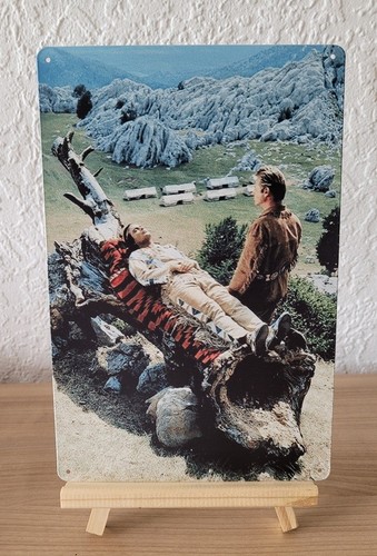 Winnetou blechschild 30 x - winnetou,