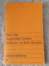 Paul Celan Ausgewählte
