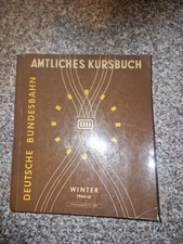 Kursbuch DB Deutsche Bundesbahn winter 1960 gebraucht ohne Karte Eisenbahn