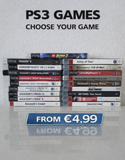 PS3 Games Choose Your Game
