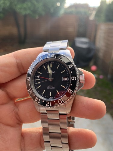 Marcello gmt nettuno 40mm - gmt,