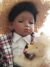 Künstlerpuppe Sam aus der Annabell Collection mit  Puppenständer einfach  SUPER