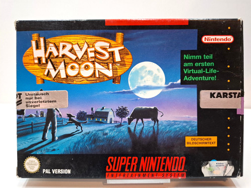 Harvest moon snes super - -,