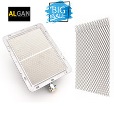 ALGAN SET Doppelbrenner + Verbrennungsgitter passend für Potis Ceylan Gyrosgrill