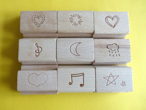Motivstempel stempel stern - motivstempel,