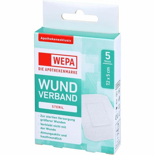 Wepa wundverband 2x5 - wundverband, cm