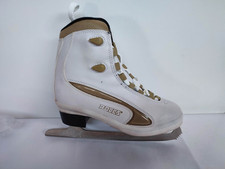 Roces RFG weiß gold Eiskunstlauf  Gr. 37 Damen Zacke Soft Schlittschuh 2.Wahl 
