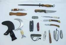 Messer, Taschenmesser Konvolut 14 Stück usw.