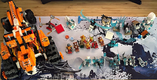 Lego chima sets fire - lego, ice