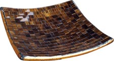 Eckige Mosaikschale