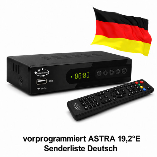 Sat receiver golden interstar - sat-,