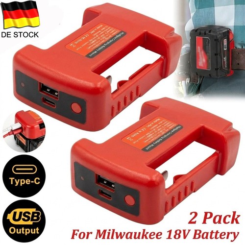 Akkuadapter halterung mit - 2x,